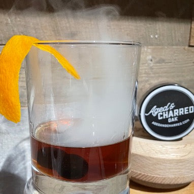 Smoked Ice Old Fashioned