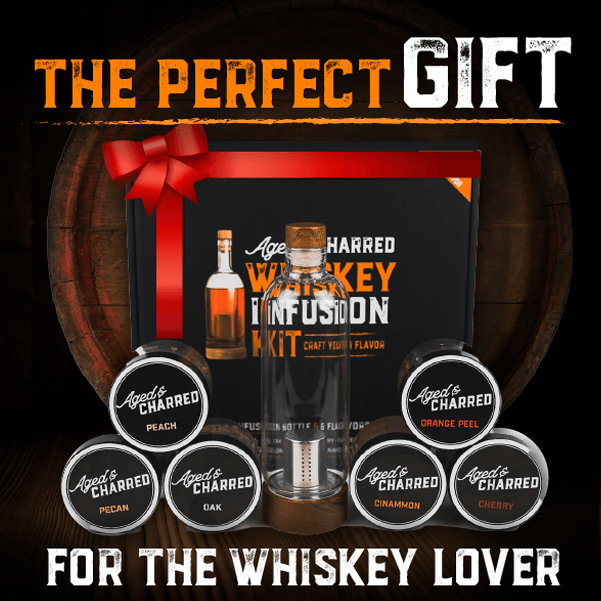 Whiskey Infusion Kit - A Gift For Whiskey Lovers - Aged & Charred