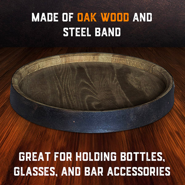 Whiskey Display Barrel Top