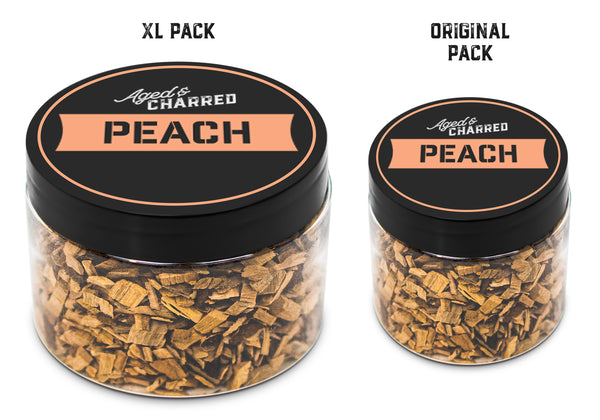 Peach wood outlet chips